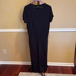 Banana Republic Navy Maxi T-Shirt Dress